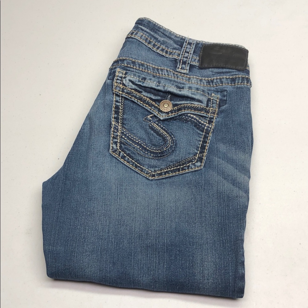 SILVER SUKI SLIM BOOTCUT JEANS 30x33 ⭐️